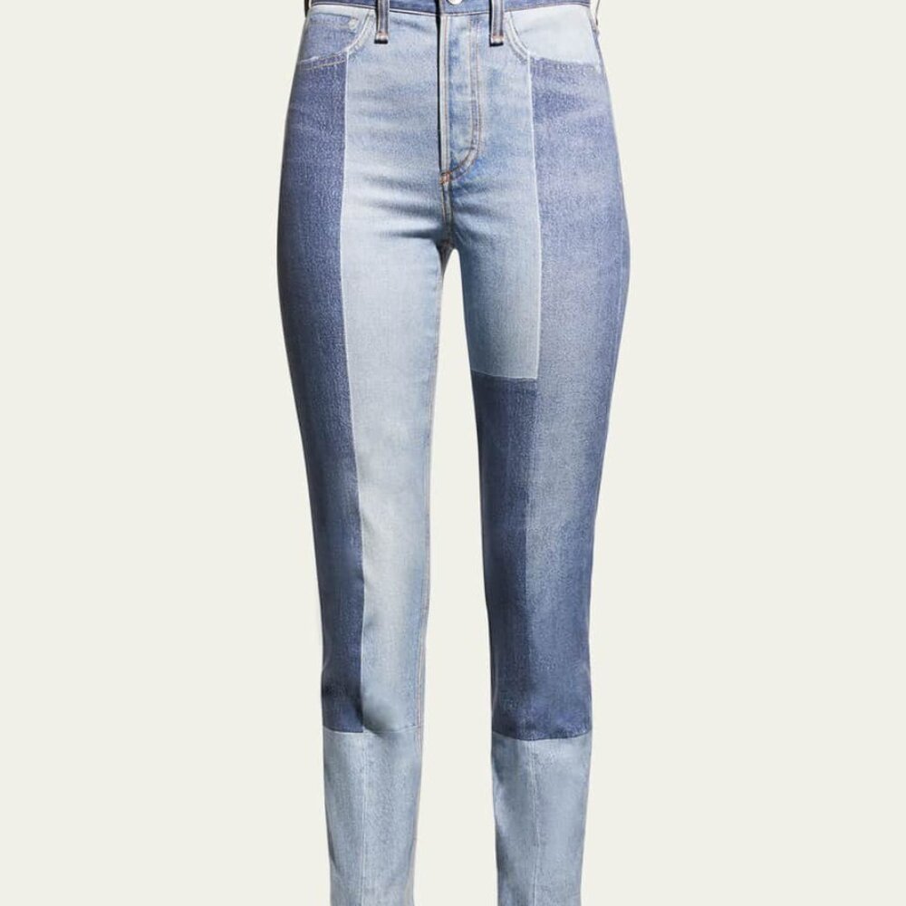 rag & bone Women's Blue Ankle Jeans